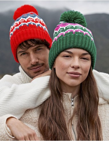 BEE-B528-Retro Ski Beanie